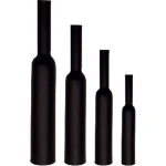 Czarna rurka termokurczliwa 10mm na metr - ochrona satkit