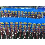 Rurka termokurczliwa PVC 1m x 210mm x 0.15mm do pakietu baterii niebieska