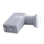 Twin LNB uniwersalny 2 wyjścia do 2 odbiorników HDTV