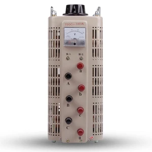 Variac trójfazowy 3KVA 12A 0-430V - transformator z regulowanym wyjściem CA
