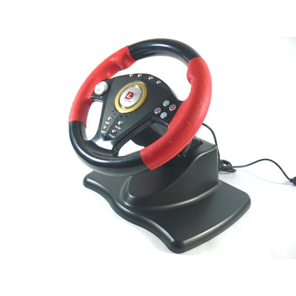 Kierownica wyścigowa z biegami i pedałami do PS3, PS2 i PC