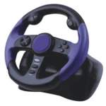 Kierownica wyścigowa do Playstation 2 z pedałami i technologią Dual Shock