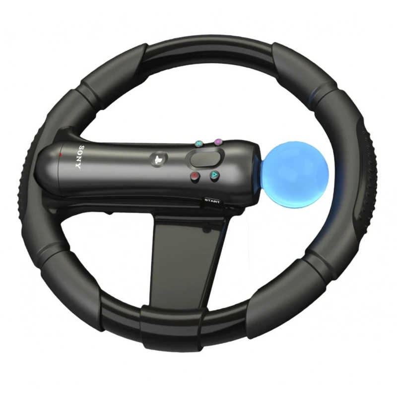 Kierownica do Playstation Move PS3 z realistycznym designem i antypoślizgowym uchwytem