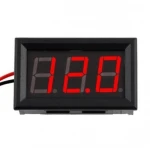 Cyfrowy woltomierz panelowy 3,5V 30V z czerwonym LED