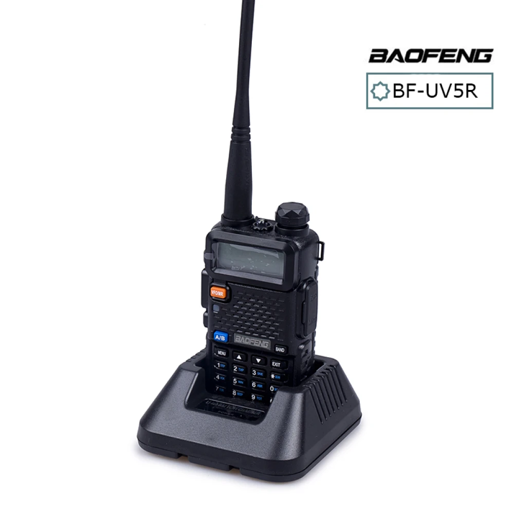 Walkie talkie Baofeng UV-5R 8W z zestawem słuchawkowym i radio VHF/UHF