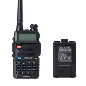 Walkie talkie Baofeng UV-5R 8W z zestawem słuchawkowym i radio VHF/UHF