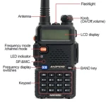Walkie talkie Baofeng UV-5R 8W z zestawem słuchawkowym i radio VHF/UHF