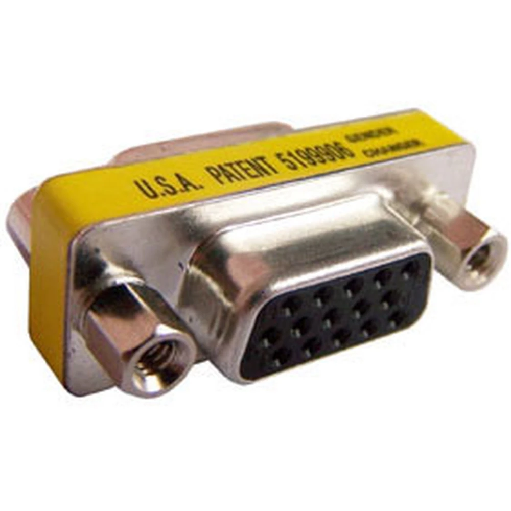 Xbox 360 adapter VGA DB15 żeńskie/żeńskie do łatwego i bezpiecznego podłączenia VGA